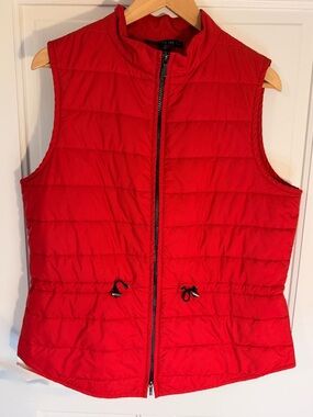 Lafayette 148 Light Quilted Vest, Lafayette 148  Vest, Size L, MSRP $285, EUC
